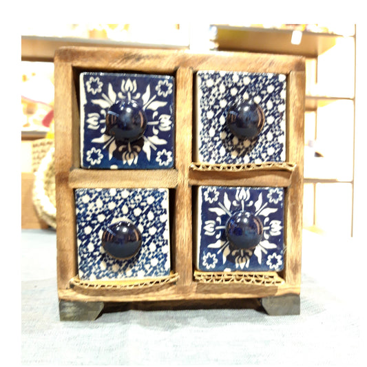 CASSETTIERA PORTAGIOIE IN LEGNO | COD HUBAQIN1041212