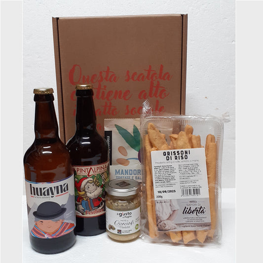 CESTO NATALIZIO L'EQUO APERITIVO | COD 25N03