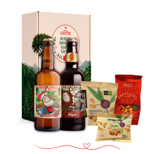 Cesto Natalizio Solidale “L'Ora dell'Aperitivo” – Regalo Altromercato