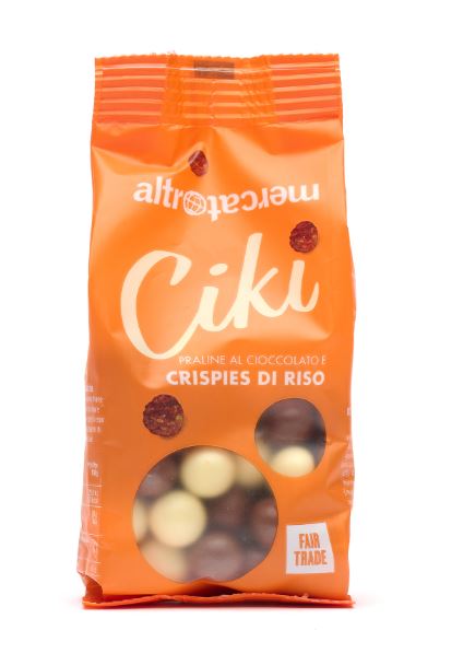 CIKI DRAGEES DI RISO RICOPERTI AL CIOCCOLATO | COD. 22 | 100 g