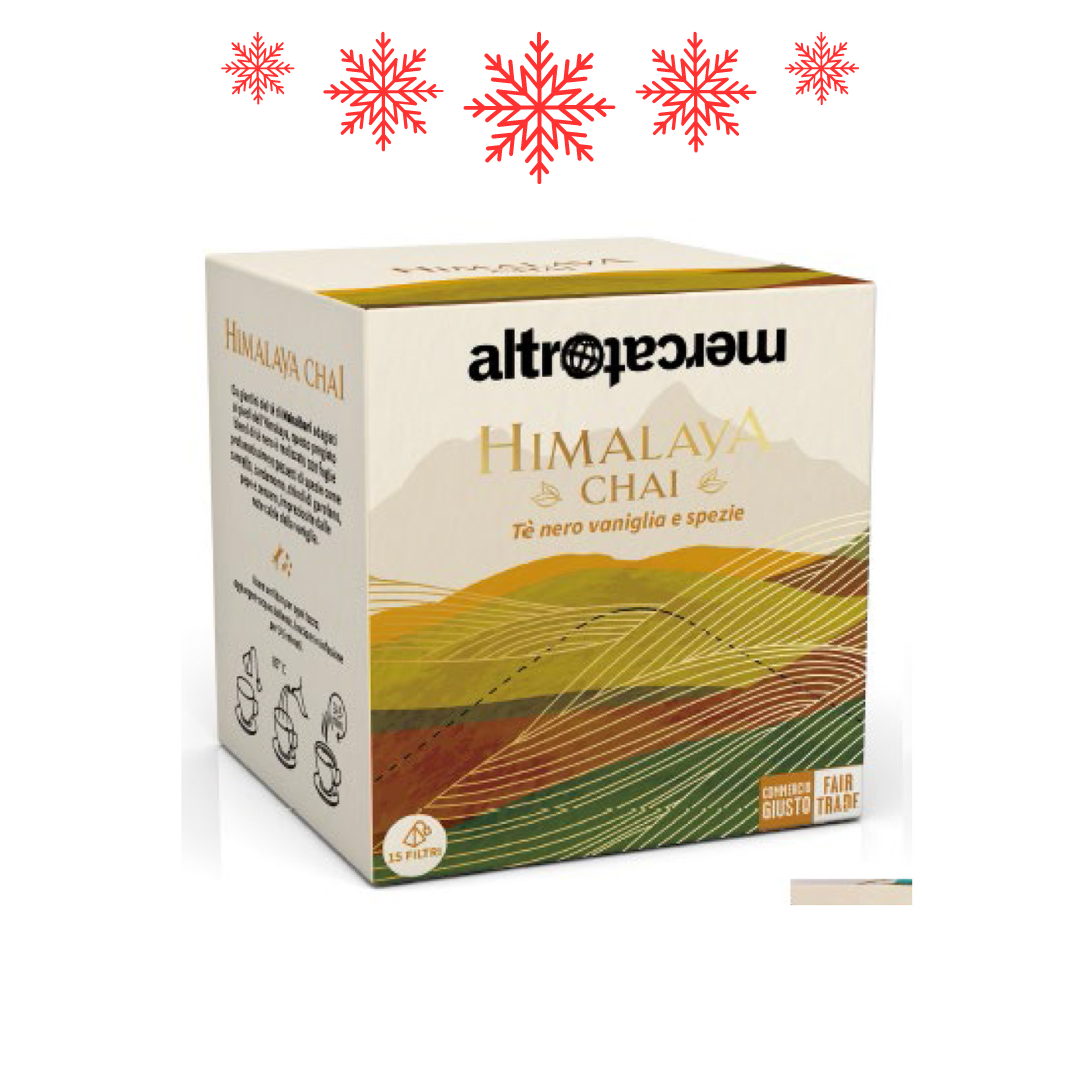 TÈ HIMALAYA CHAI- 15 FILTRI PIRAMIDALI| COD. 6681