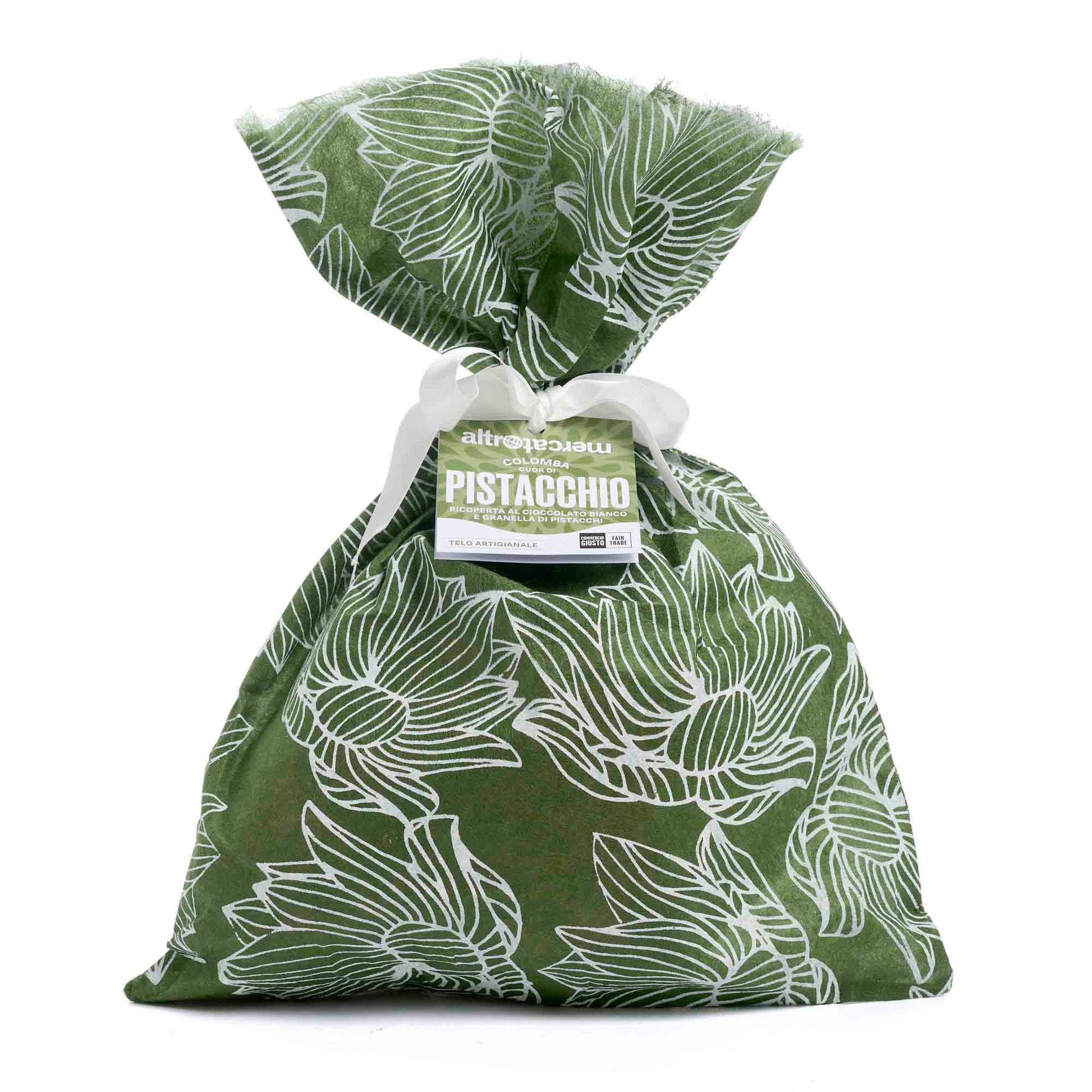 colomba pasquale Altromercato cuor di pistacchio equosolidale