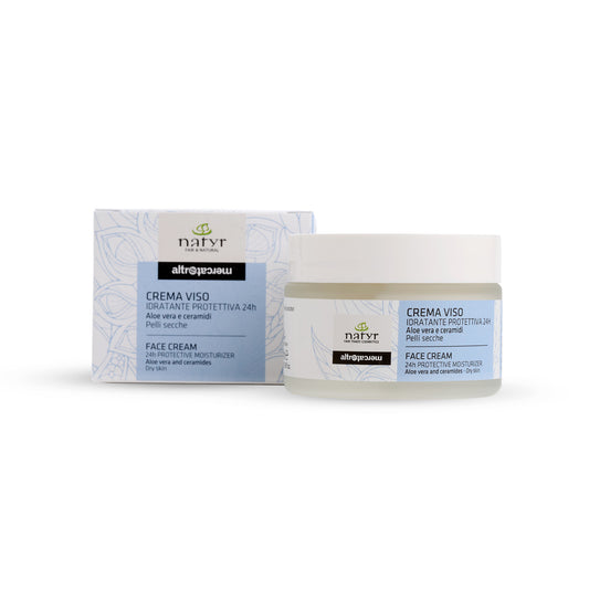 CREMA VISO - IDRATANTE 24H - ALOE VERA | 50 ml | COD. 30239