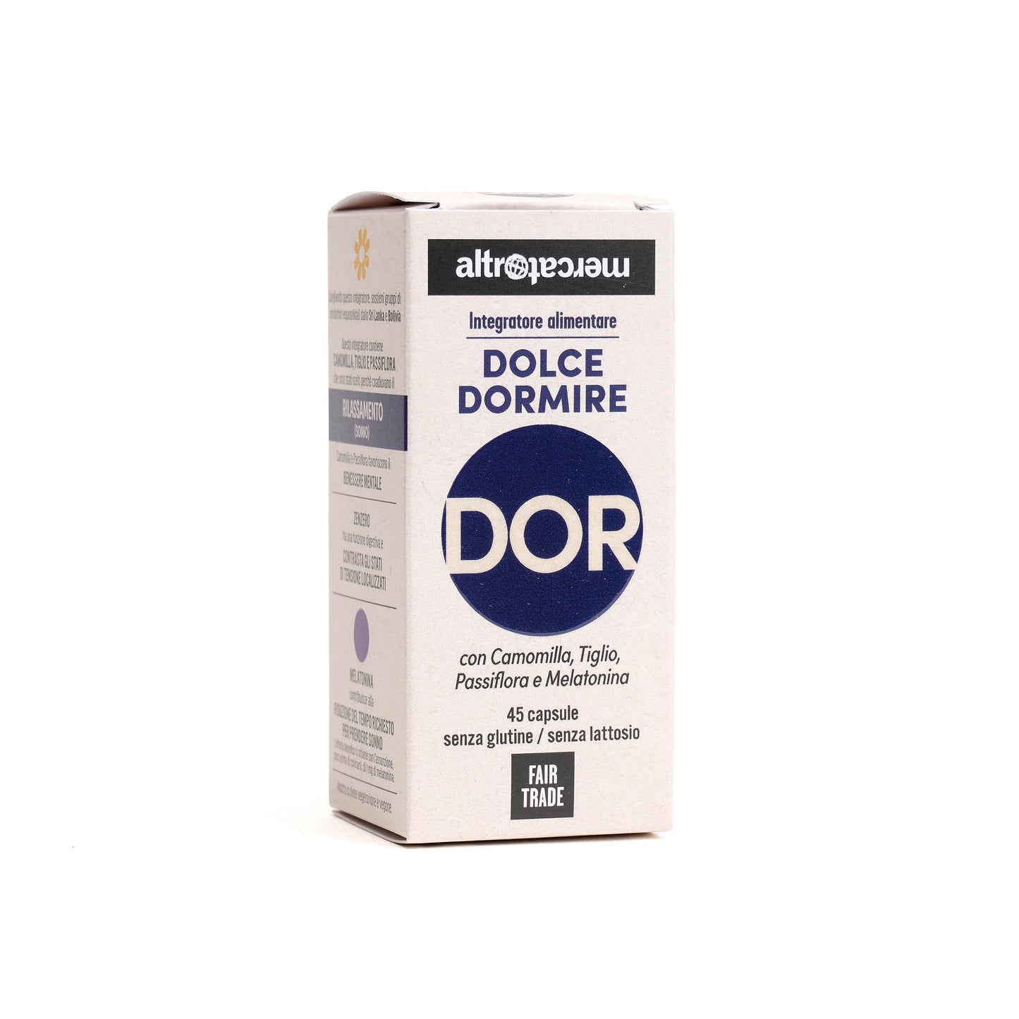 DOLCE DORMIRE INTEGRATORE CAPSULE ALTROMERCATO | COD. 6236 | 17,7 g 45 cps