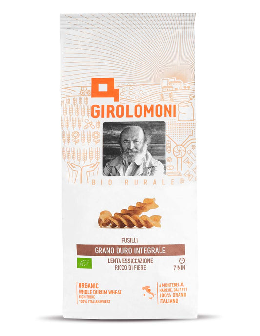 FUSILLI GRANO DURO INTEGRALI GIROLOMONI - BIO | COD. 1175 | 500 g