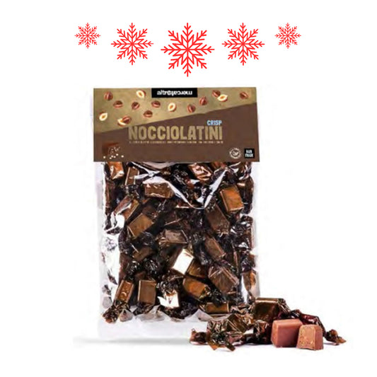 NOCCIOLATINI CRISP RIPIENI ALLA NOCCIOLA- NATALE SOLIDALE ALTROMERCATO | 5000 g | COD 1272