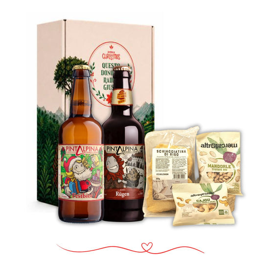 Cesto Natalizio Solidale “L'Ora dell'Aperitivo” – Regalo Altromercato