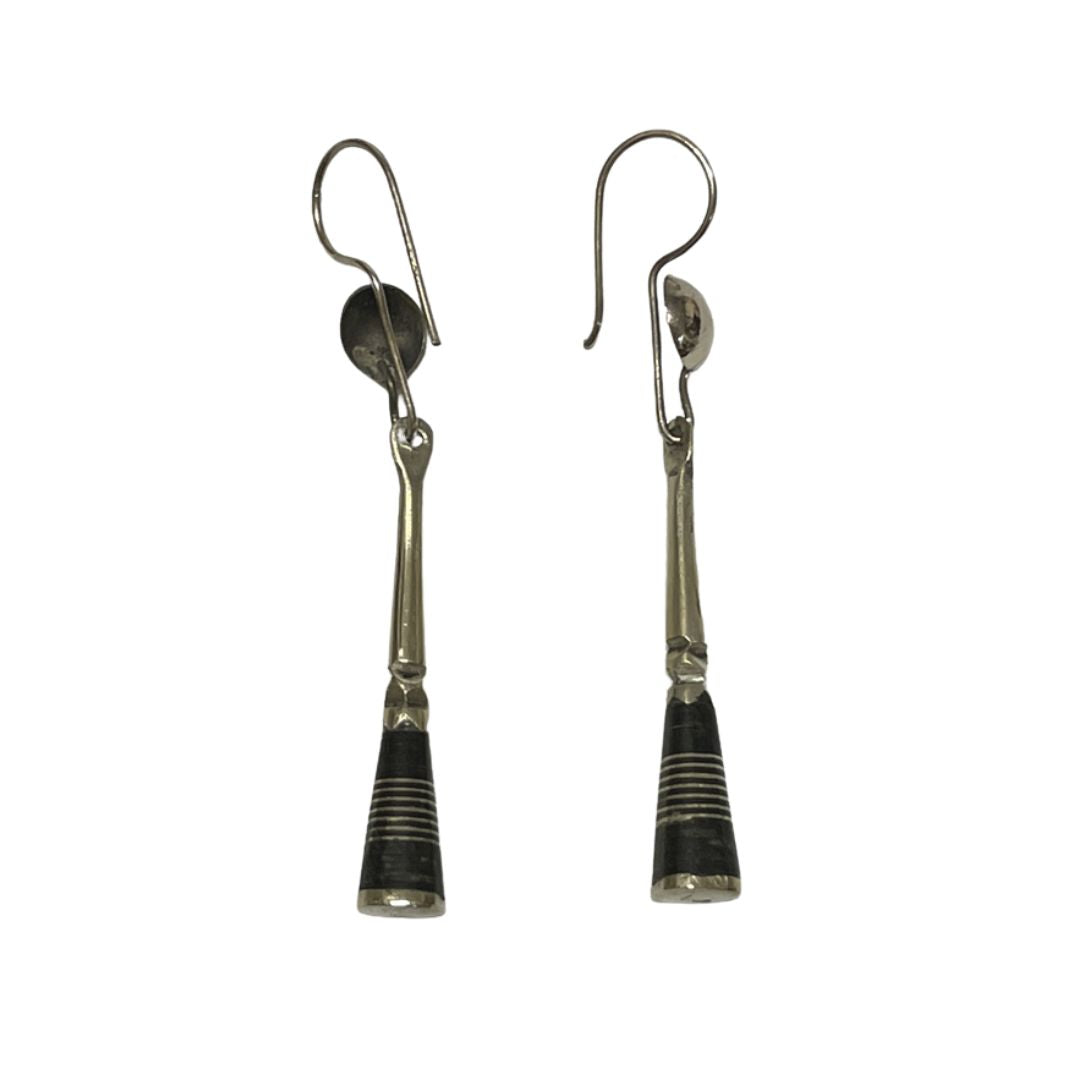 orecchini argento tuareg Benin. Bijoux solidale