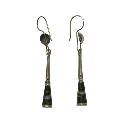 orecchini argento tuareg Benin. Bijoux solidale