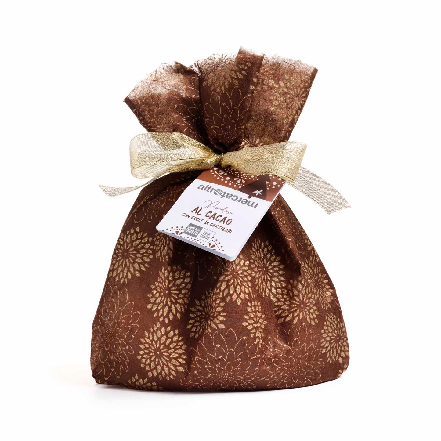PANDORO AL CACAO E GOCCE CIOCCOLATO | COD 7620 |750 g