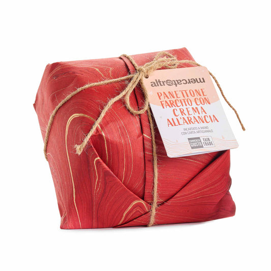 PANETTONE FARCITO CON CREMA ALL'ARANCIA | COD 6846 |750 g