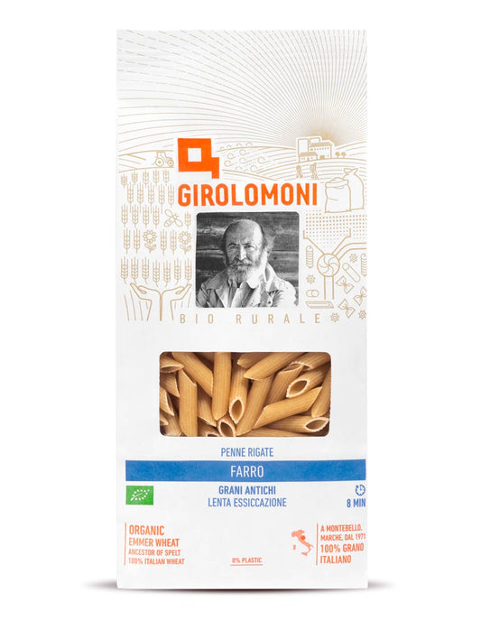 PENNE RIGATE AL FARRO GIROLOMONI - BIO | COD. 1177 | 500 g