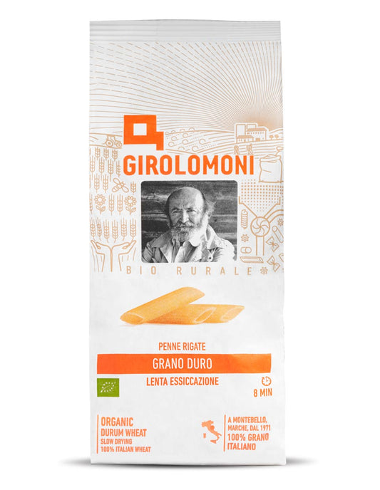 PENNE RIGATE GRANO DURO GIROLOMONI  BIO 500g | COD. 1169