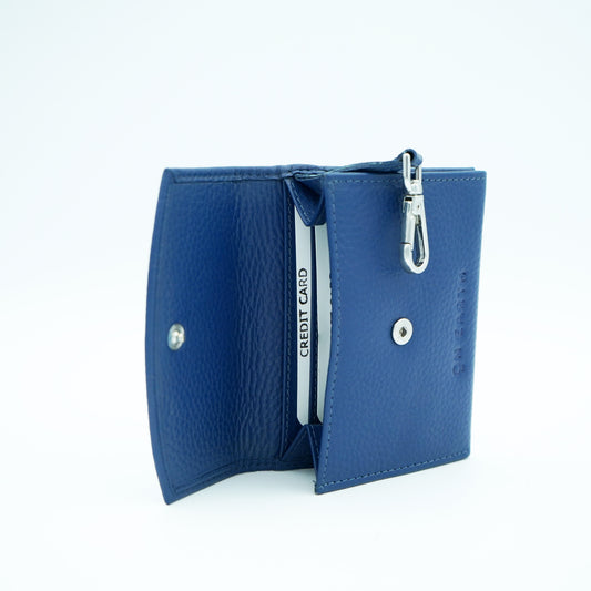 PORTACARTE IN PELLE GIADA COLOR BLU| COD HUBEQ8074551