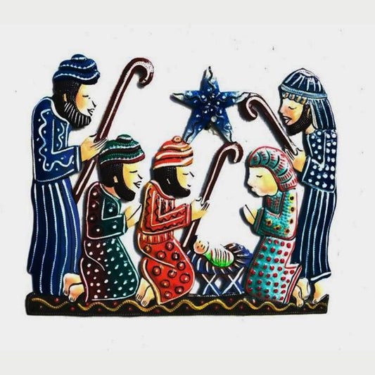 PRESEPE CON MAGI COLORATI | COD HUBEQ7730495