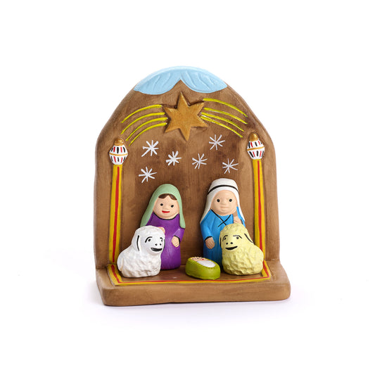 Presepe Lanterna in ceramica fatto a mano in Perù – Manos Amigas