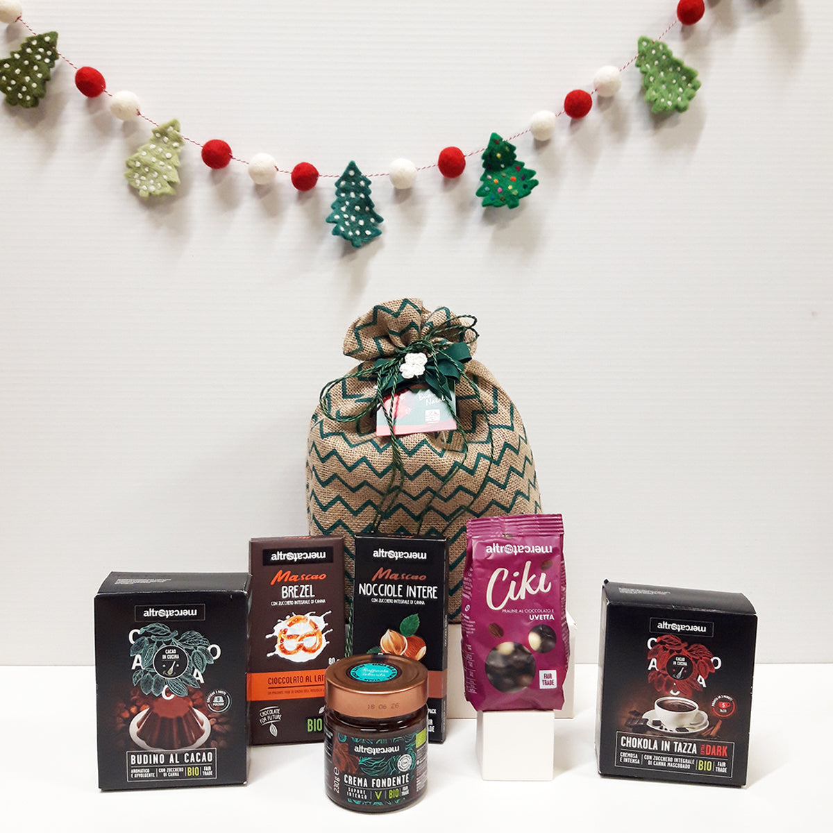 CESTO NATALIZIO CIOCCOLATO DA GUSTARE | COD  25N05
