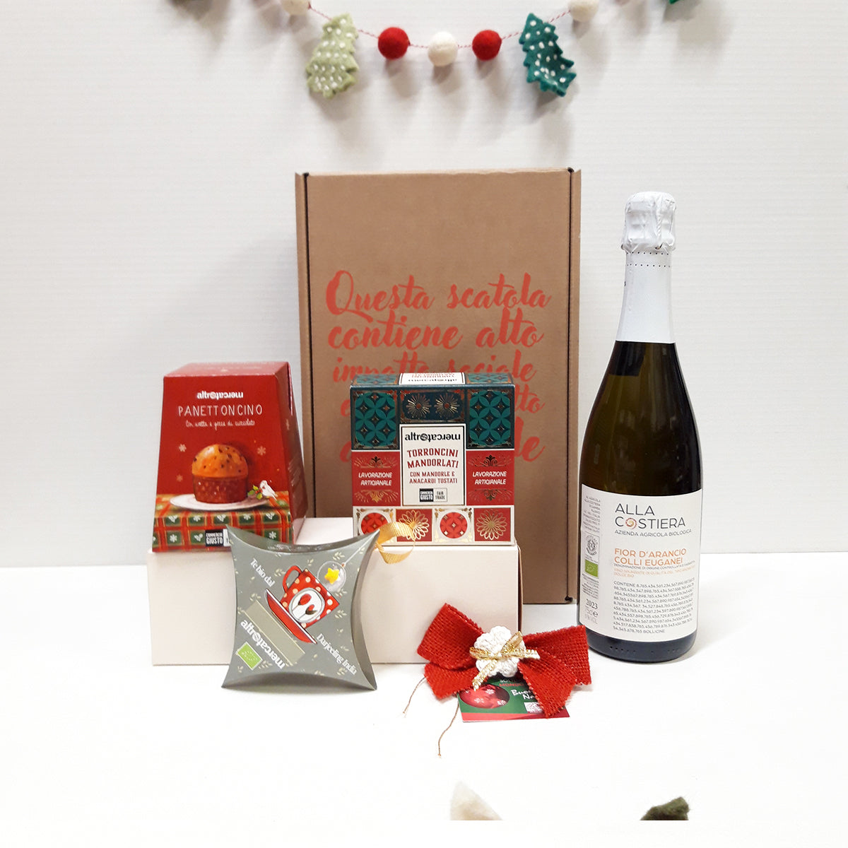 CESTO NATALIZIO EQUO NATALE | COD 25N01