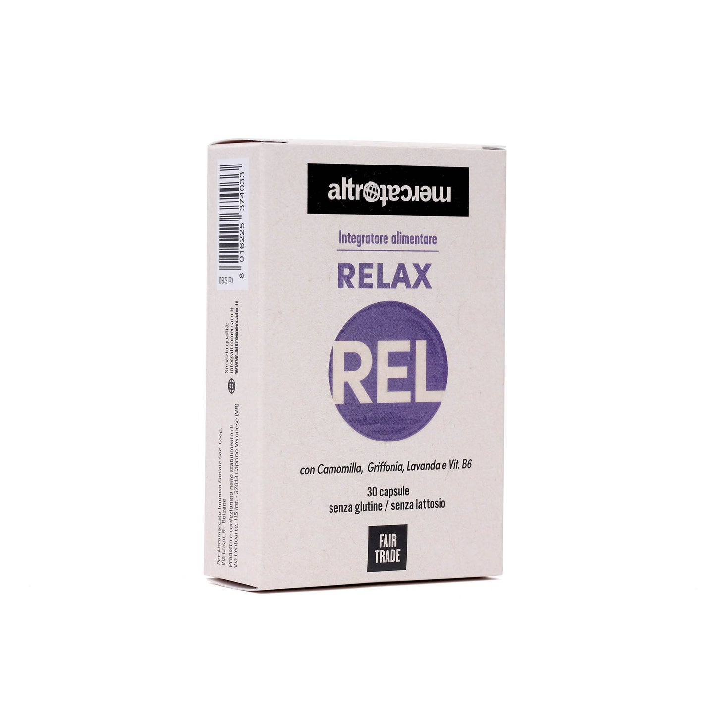 RELAX INTEGRATORE IN CAPSULE ALTROMERCATO | COD. 6235 | 11,28 g 30 cps