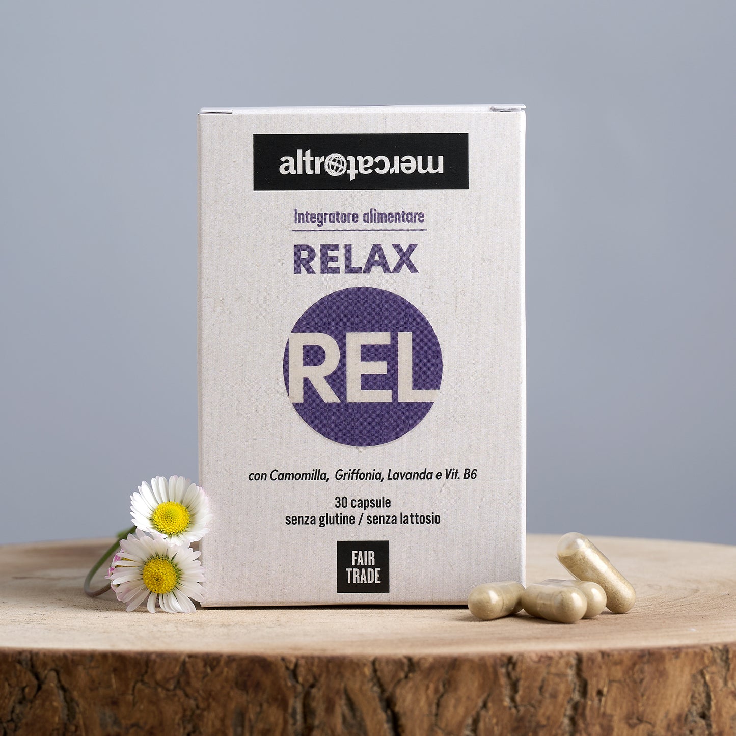 RELAX INTEGRATORE IN CAPSULE ALTROMERCATO | COD. 6235 | 11,28 g 30 cps