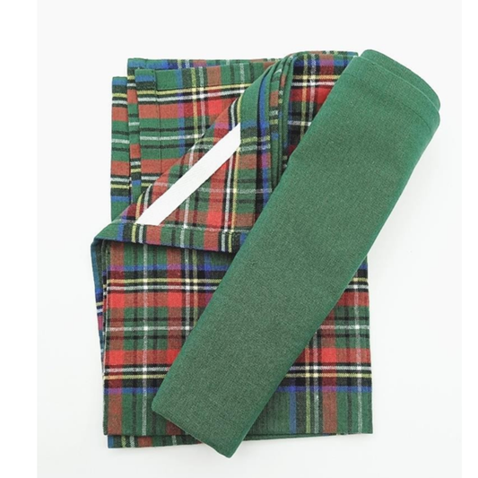 Asciugapiatti tinta unita verde cotone cucina equosolidale