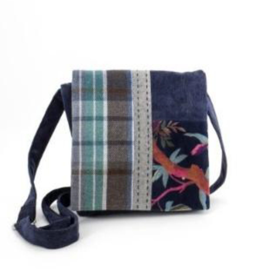 Borsa tracolla Zoe Winter Patch | Artigianato Vietnamita Craft Beauty