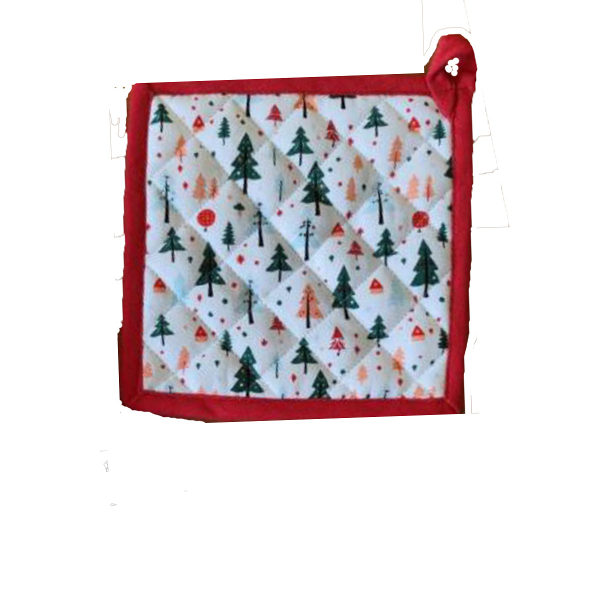 presina in cotone Fair Gift equosolidale decorazione inverno natalizia