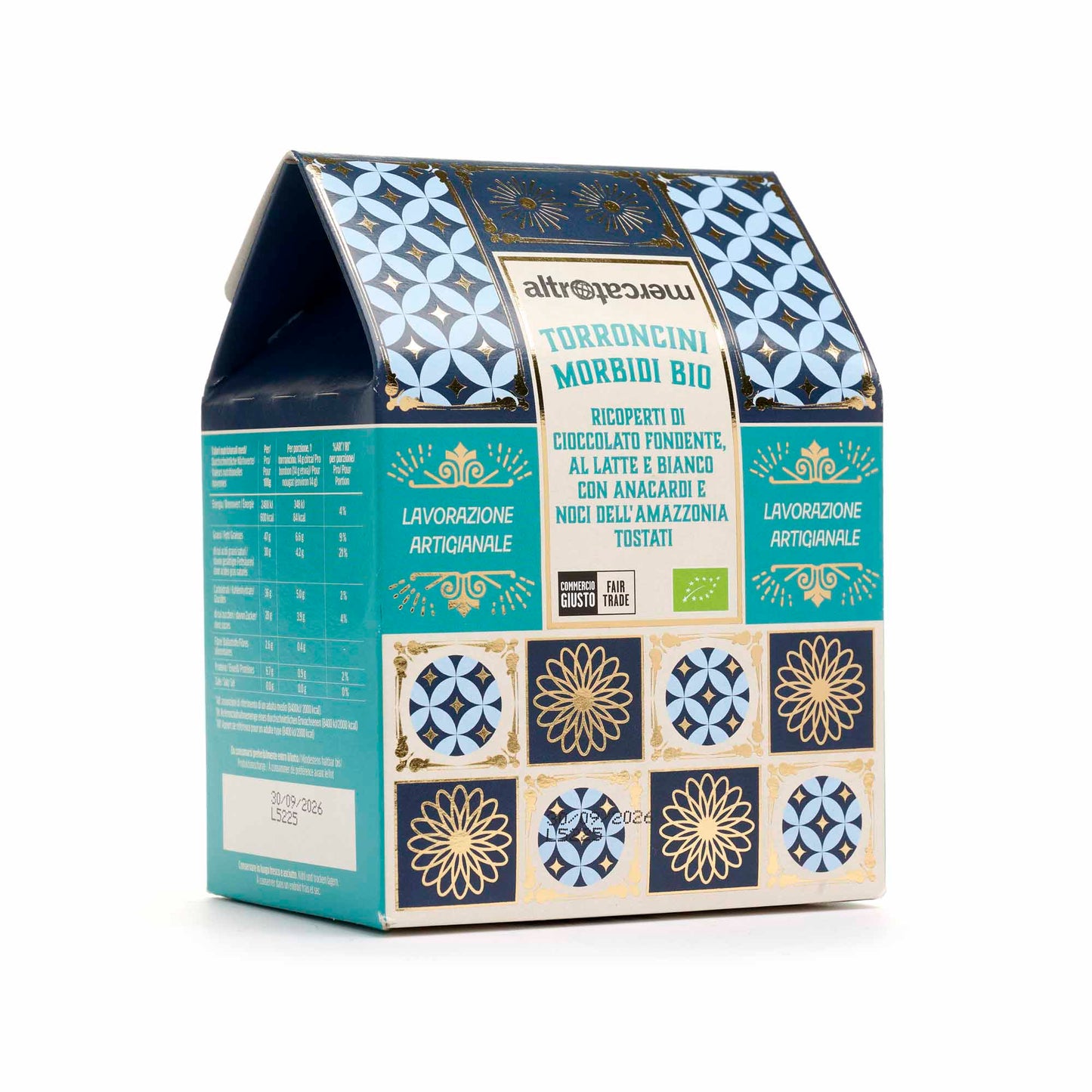 TORRONCINI MORBIDI RICOPERTI 3 GUSTI  BIO | COD. 327