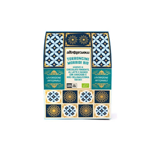 TORRONCINI MORBIDI RICOPERTI AL CIOCCOLATO 180G  BIO | COD. 327