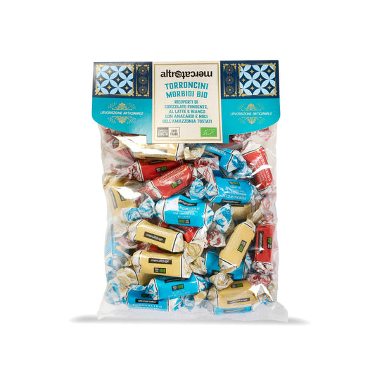 TORRONCINI RICOPERTI MORBIDI ASSORTITI - BIO | COD 369 | 500 g