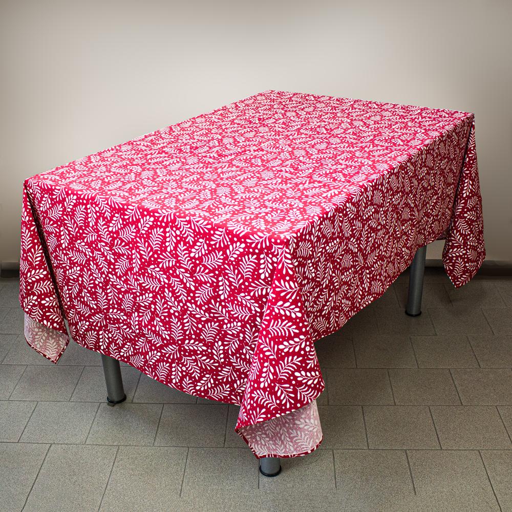 Tovaglia Diwali rettangolare cotone India block-print tavola delle feste Un regalo di valore