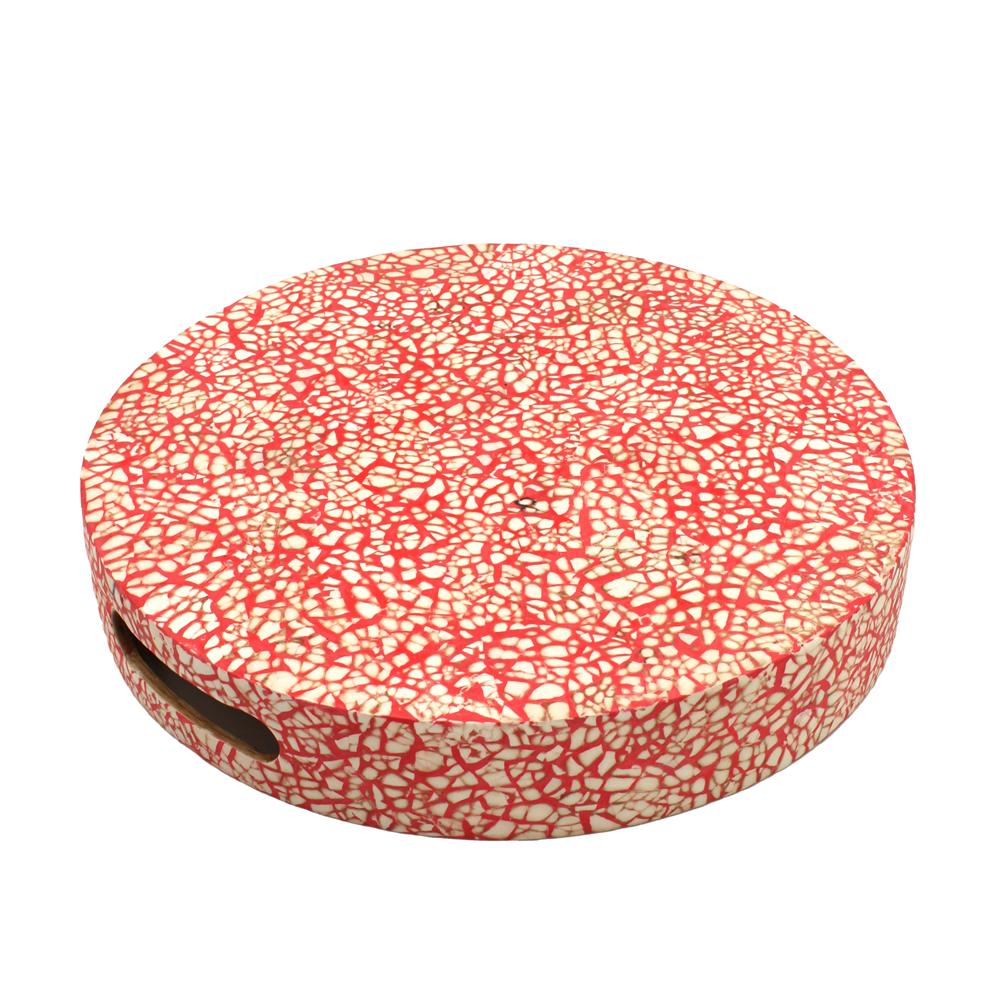 VASSOIO BAMBÙ COLOR CORALLO  | COD HUBAQVN2031276