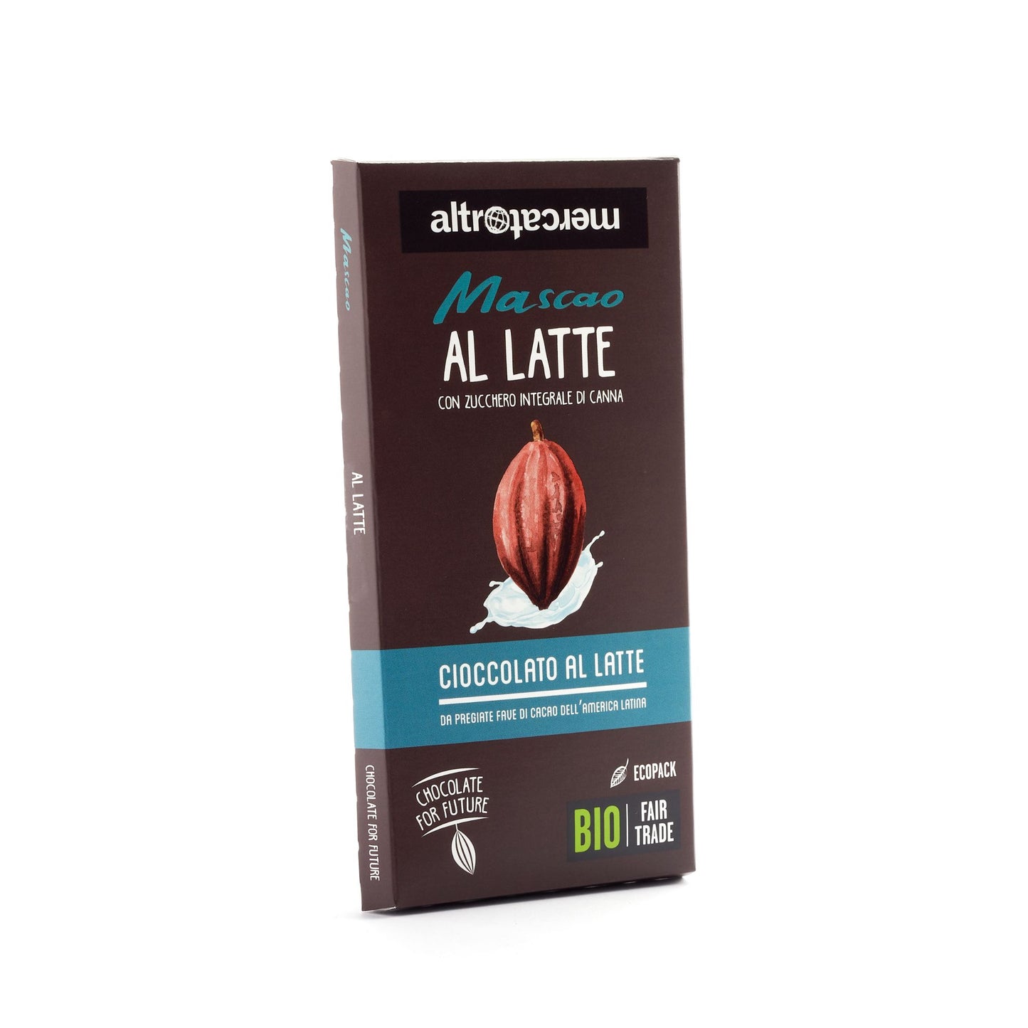 CIOCCOLATO MASCAO AL LATTE - BIO | COD. 452 | 100 g