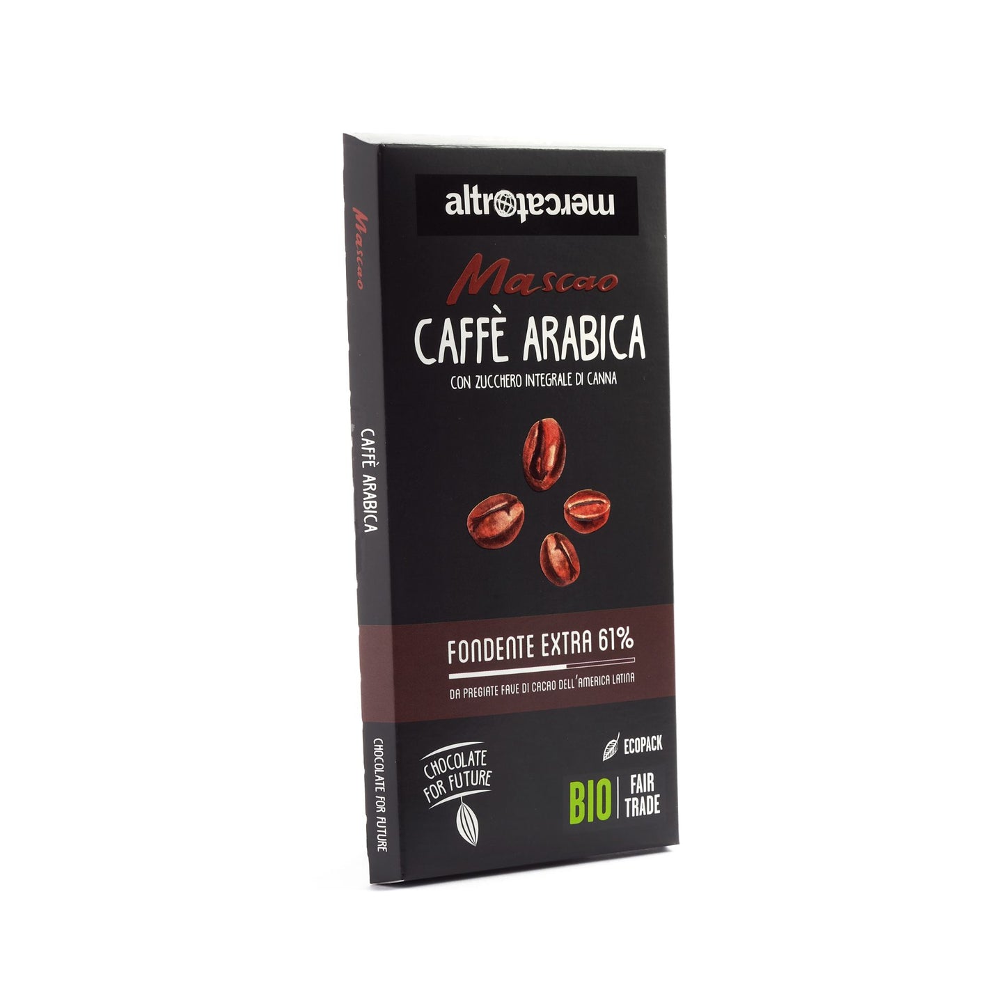 CIOCCOLATO MASCAO FONDENTE EXTRA AL CAFFÈ ARABICA - BIO | COD. 1098 | 100 g