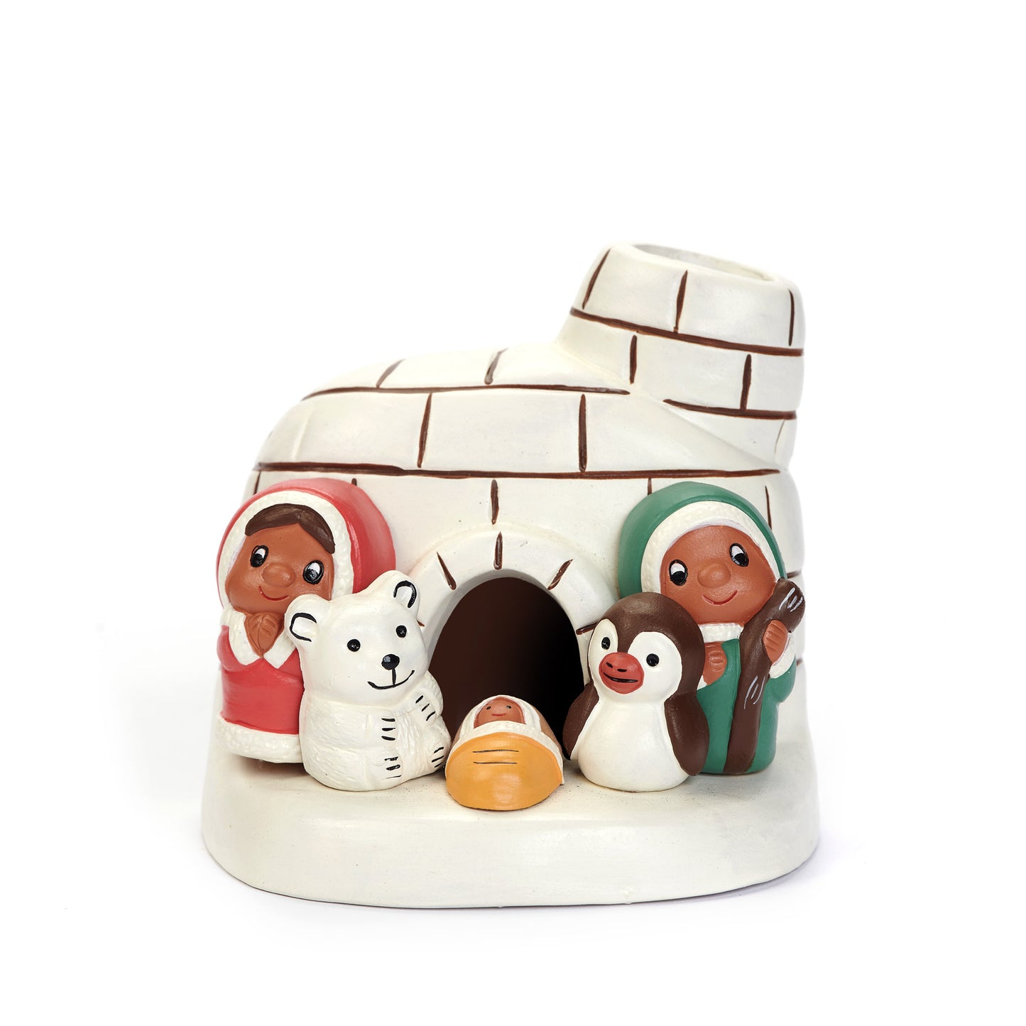 PRESEPE IGLOO FREDDOLOSO TERRACOTTA | COD. 2841