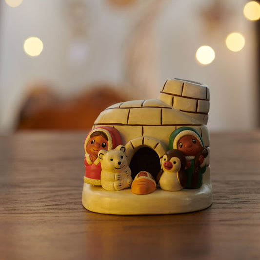 PRESEPE IGLOO FREDDOLOSO TERRACOTTA | COD. 2841