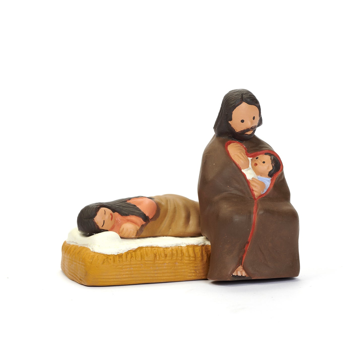 PRESEPE COCCOLE DI SAN GIUSEPPE TERRACOTTA | COD. 2845