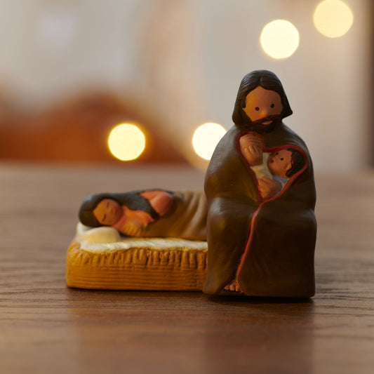 PRESEPE COCCOLE DI SAN GIUSEPPE TERRACOTTA | COD. 2845