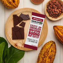 Carica l&#39;immagine nel visualizzatore di Gallery, CIOCCOLATO MANIFESTO - FONDENTE EXTRA 70% - BIO | COD 00003446 | 100 g
