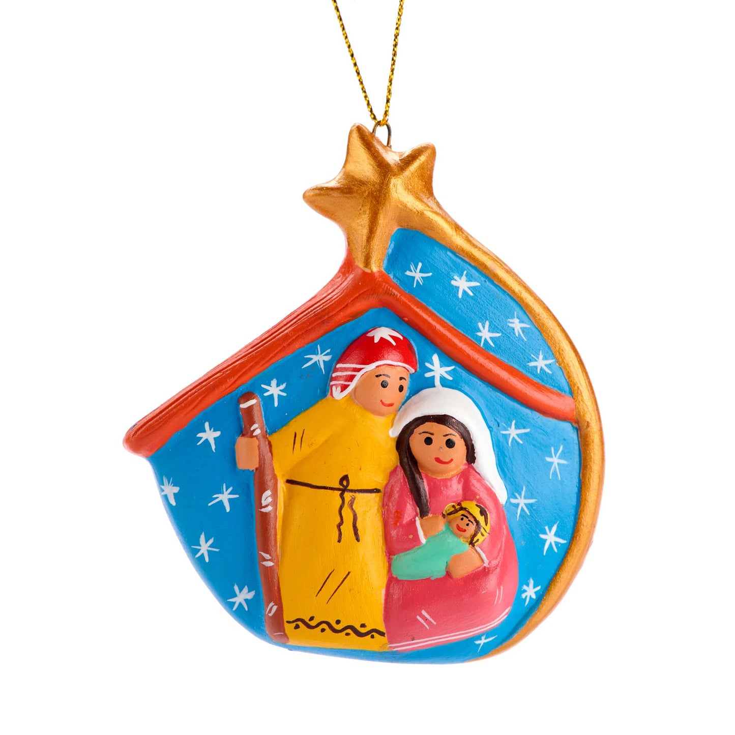 PRESEPE APPENDIBILE NOTTE CHIARA IN CERAMICA | COD 4701