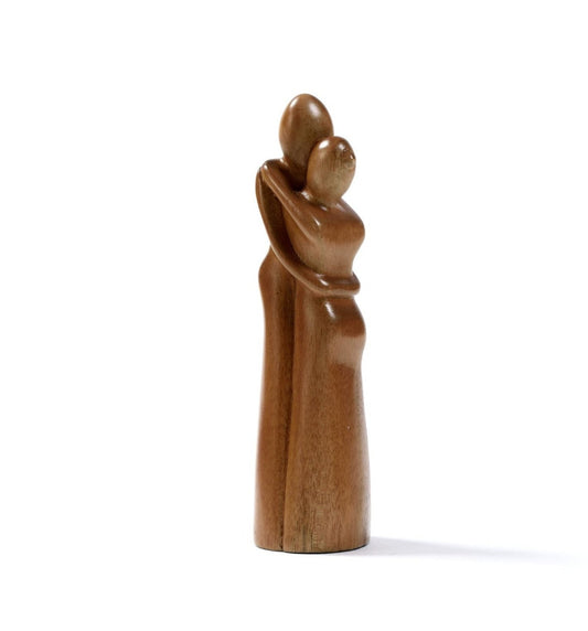 STATUINA INNAMORATI IN LEGNO | COD. 1989