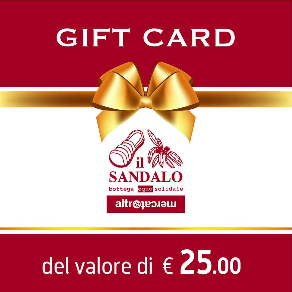 GIFT CARD 25 € | COD. GIFT25