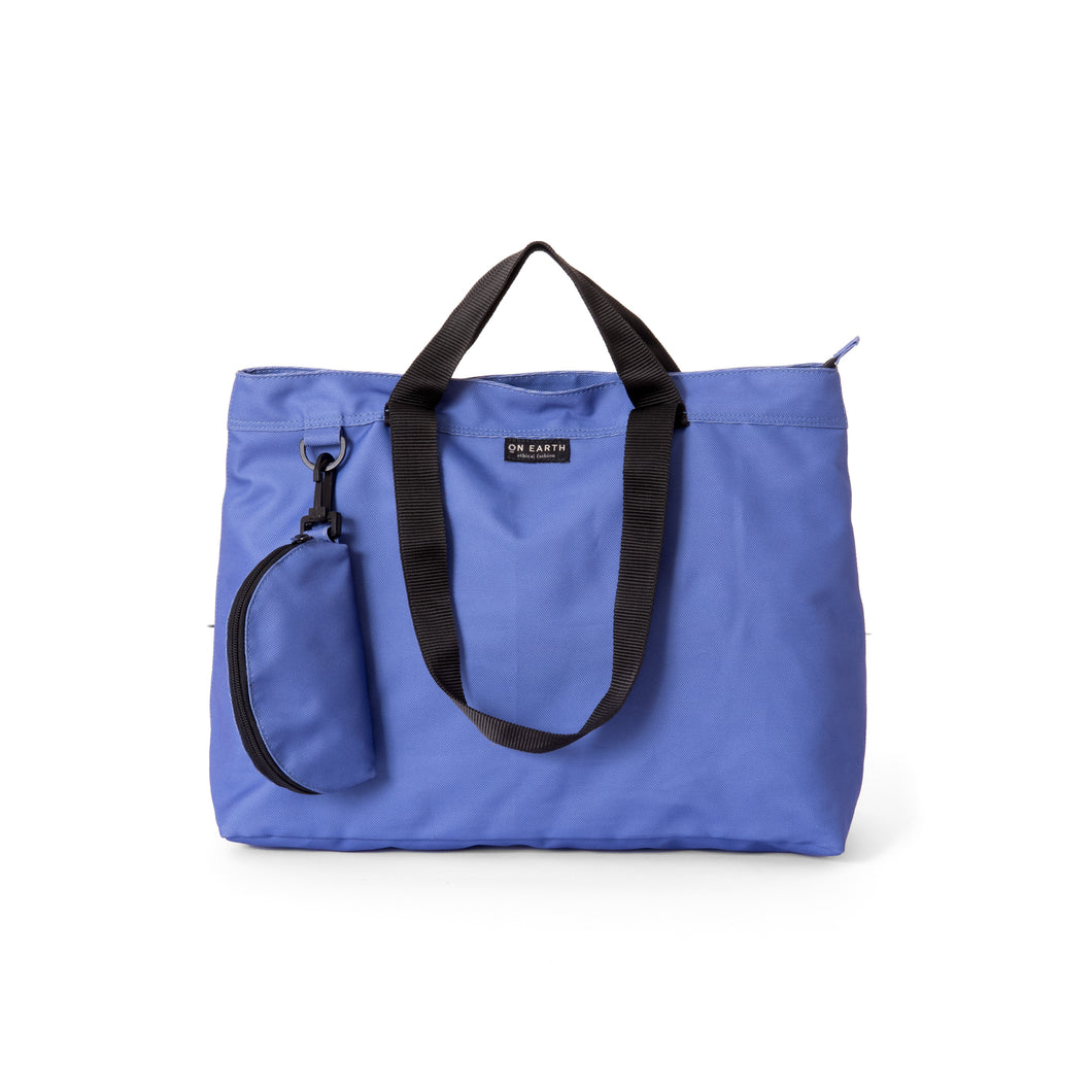 BORSA CORDELIA IN PET RICICLATO COLOR BLU | COD HUBEQ8034171