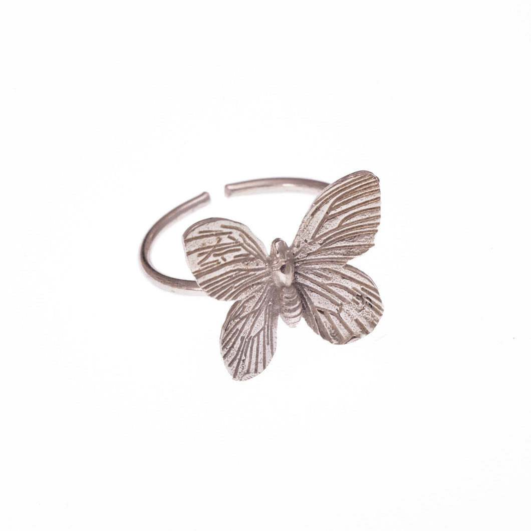 ANELLO BUTTERFLY COLOR ARGENTO | HUBM341126077519