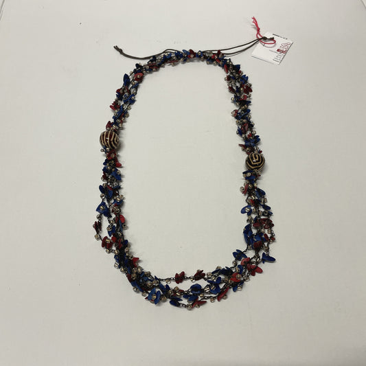 COLLANA MUTIFILO SEMI MELONE MULTICOLOR | COD ASS306