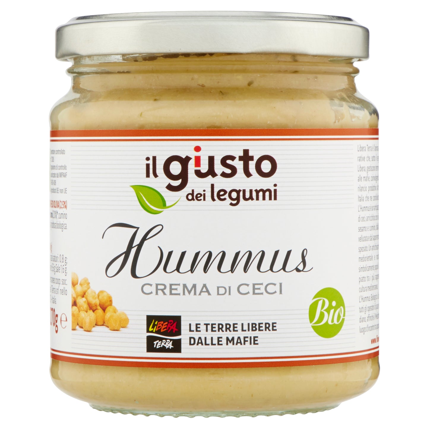 HUMMUS - CREMA DI CECI 270G - BIO | COD 5383