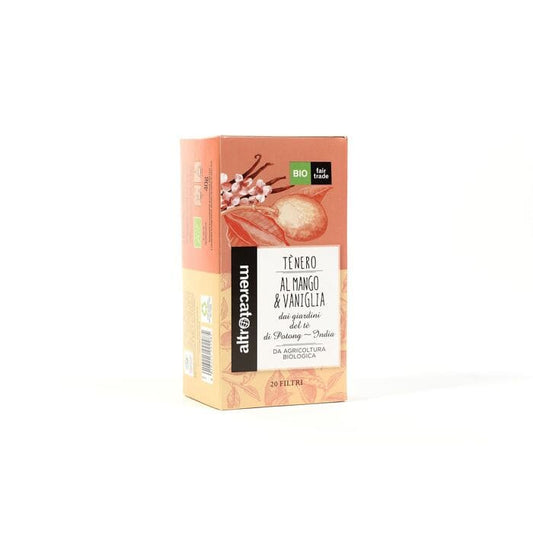 TÈ NERO MANGO E VANIGLIA - BIO | COD. 478 | 20 filtri - 40 g