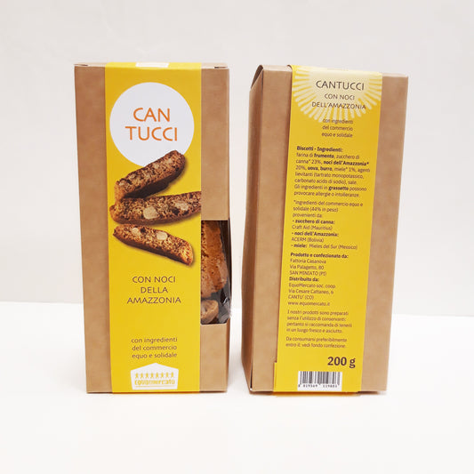CANTUCCI CON NOCI DELL'AMAZZONIA | COD  HUBEQ9000216 |200 g