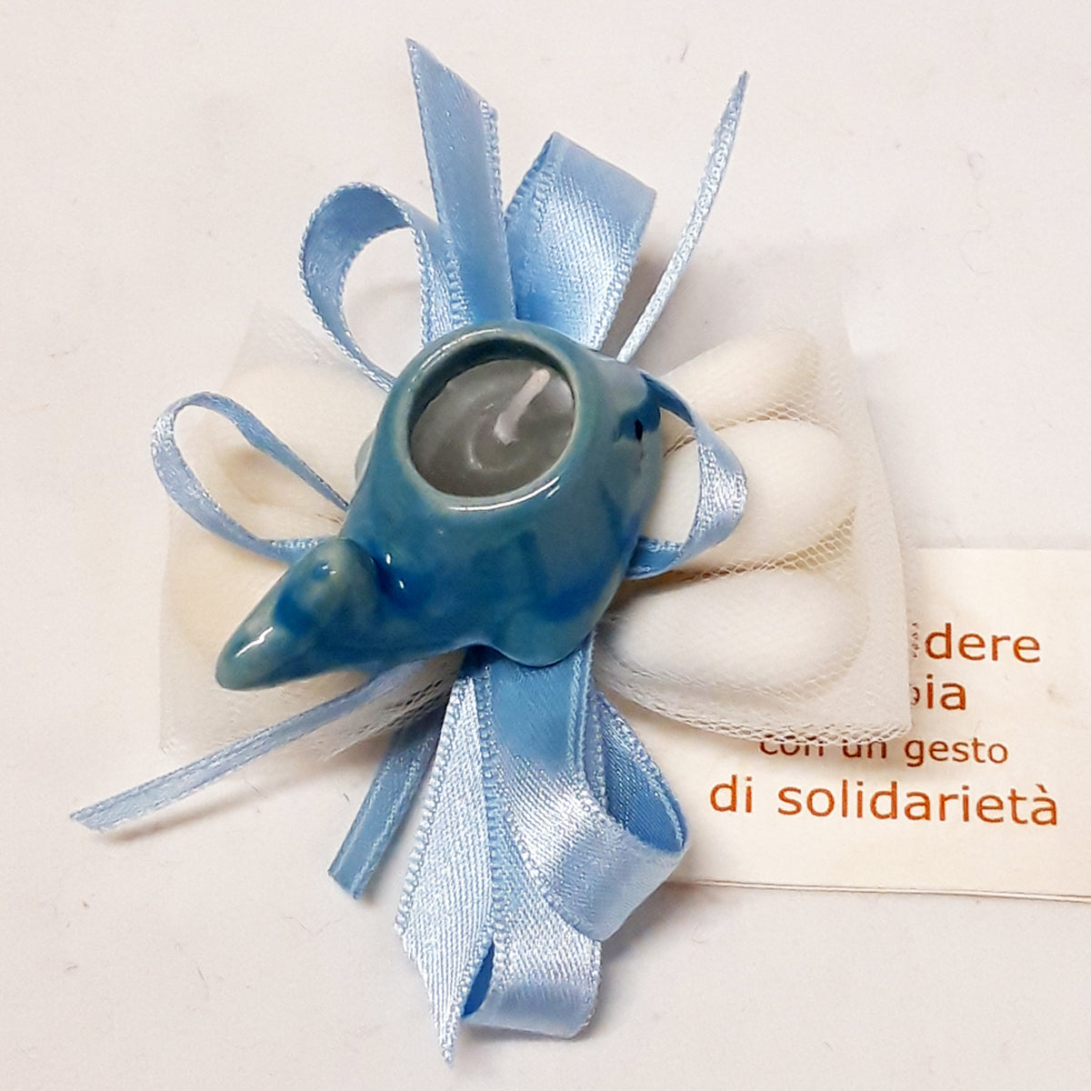 CANDELINA PESCIOLINO AZZURRO |COD 3654