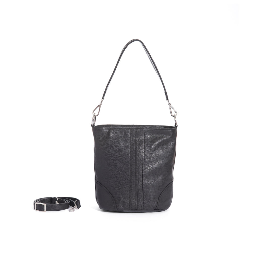 BORSA IN NAPPA PAVANA COLORE BLACK  | COD HUBEQ8072912